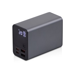 Внешний аккумулятор для ноутбуков «EpIQ», 100 Вт, 30000 mAh, темно-серый