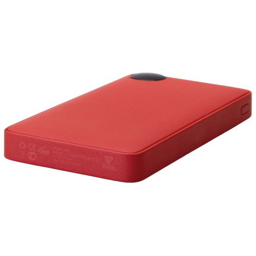 Внешний аккумулятор с дисплеем «Mild», 10 000 mAh, красный