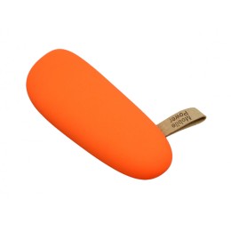 PB_Small_stone Универсальное зарядное устройство power bank в форме камня. 2600MAH. Оранжевый