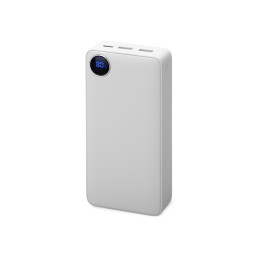 Внешний аккумулятор «Mild Pro» c быстрой зарядкой QC/PD, 20 000 mAh, белый