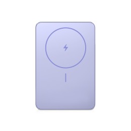 Внешний аккумулятор Xiaomi Super Slim Magnetic Power Bank 5000 Purple