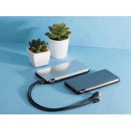 Внешний аккумулятор «Forge» v.2, металл, 10000mah, серый