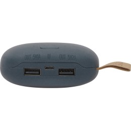 Внешний аккумулятор в форме камня «Stone», 10400 mAh, темно-серый