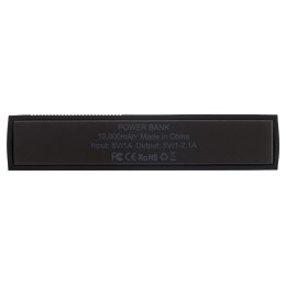 Портативное зарядное устройство Edge Black, 10000 mAh