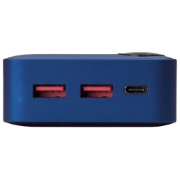 Внешний аккумулятор «Mild Pro» c быстрой зарядкой QC/PD, 20 000 mAh, синий