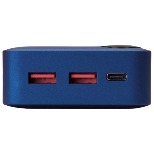 Внешний аккумулятор «Mild Pro» c быстрой зарядкой QC/PD, 20 000 mAh, синий