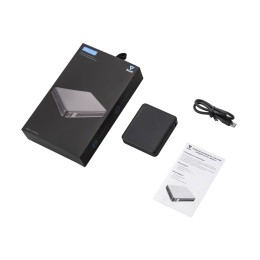 Внешний аккумулятор «Brick 5» с быстрой зарядкой PD, 5000 мАч, черный