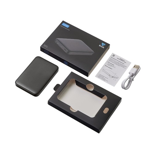 Внешний аккумулятор «Simp», 5000 мАч, черный