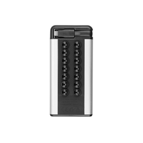 Портативное зарядное устройство "Octopus", серебристый