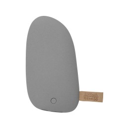 Внешний аккумулятор в форме камня «Stone», 5200 mAh, серый