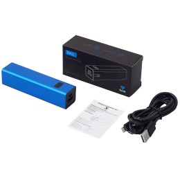 Внешний аккумулятор «Rail», 5000 mAh, синий