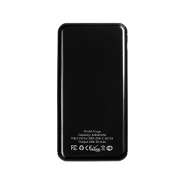 Внешний аккумулятор «Forge» v.2, металл, 10000mah, черный