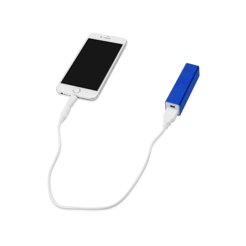 Портативное зарядное устройство "Брадуэлл", 2200 mAh, синий