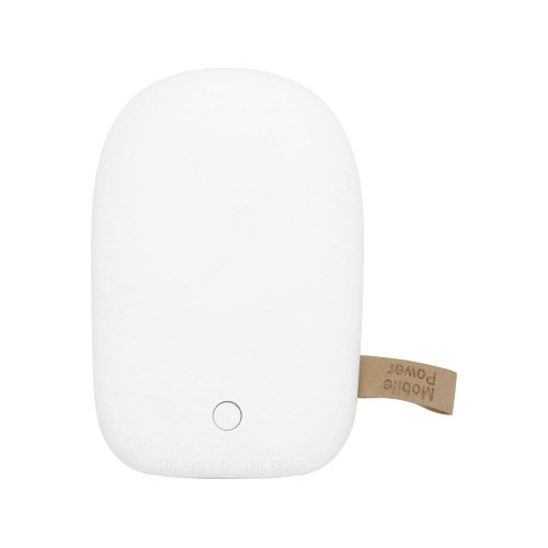 Внешний аккумулятор в форме камня «Stone», 7800 mAh, белый