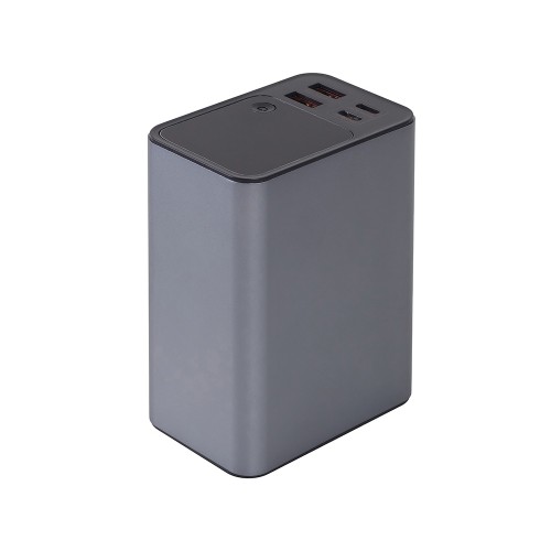 Внешний аккумулятор для ноутбуков «EpIQ», 100 Вт, 30000 mAh, темно-серый