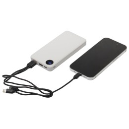 Внешний аккумулятор с дисплеем «Mild», 10 000 mAh, белый