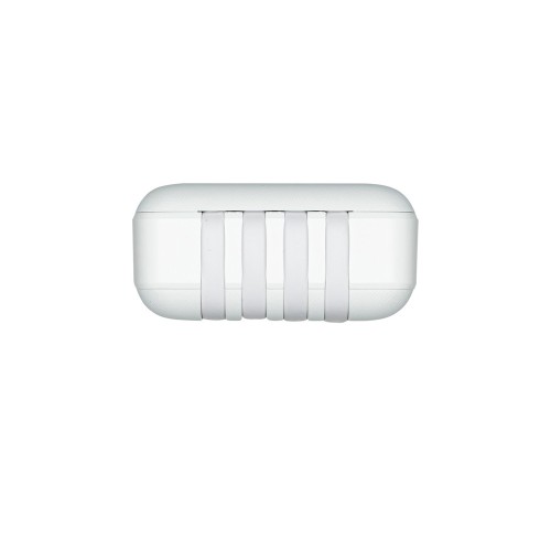 RIVACASE VA2220 (20000 мАч) внешний аккумулятор с дисплеем и встроенными кабелями, белый, 12/24