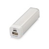 Портативное зарядное устройство "Ангра", 2200 mAh, белый