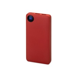 Внешний аккумулятор с дисплеем «Mild», 10 000 mAh, красный