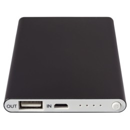 Портативное зарядное устройство "Pep" 4000 mAh, черный