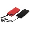 Внешний аккумулятор с дисплеем «Mild», 10 000 mAh, красный