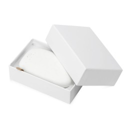 Внешний аккумулятор в форме камня «Stone», 10400 mAh, белый