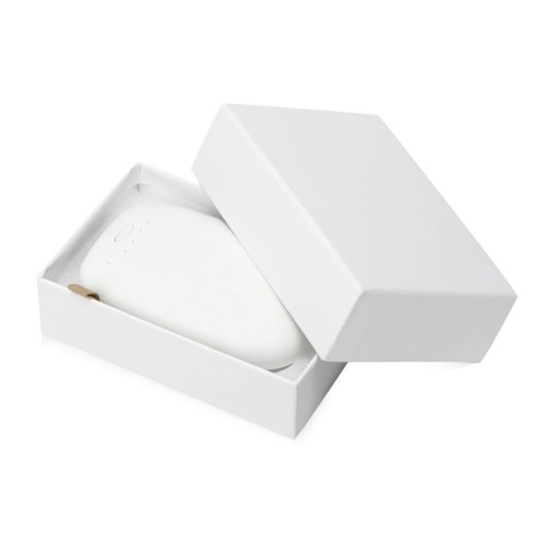 Внешний аккумулятор в форме камня «Stone», 10400 mAh, белый