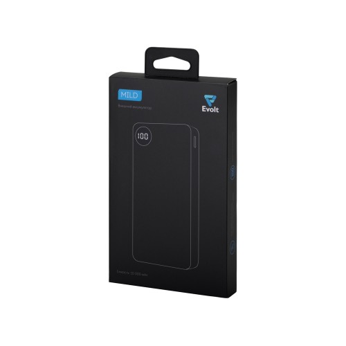 Внешний аккумулятор с дисплеем «Mild», 10 000 mAh, красный