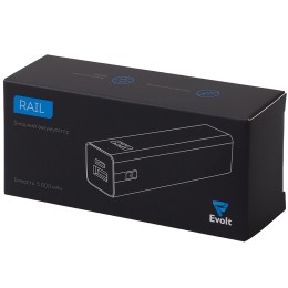 Внешний аккумулятор «Rail», 5000 mAh, синий