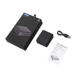 Внешний аккумулятор «Brick 10» с быстрой зарядкой QC/PD, 10000 мАч, черный