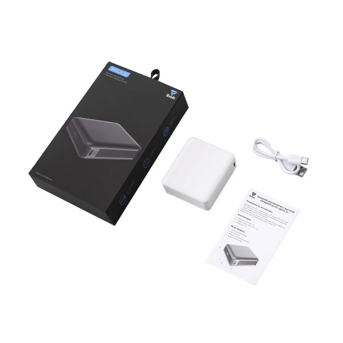 Внешний аккумулятор «Brick 10» с быстрой зарядкой QC/PD, 10000 мАч, белый