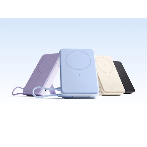 Внешний аккумулятор Xiaomi Magnetic Power Bank 10000 with Built-in Stand Purple