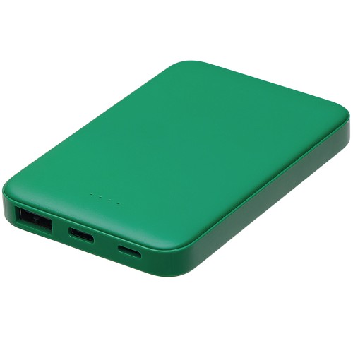 Внешний аккумулятор «Simp», 5000 мАч, зеленый