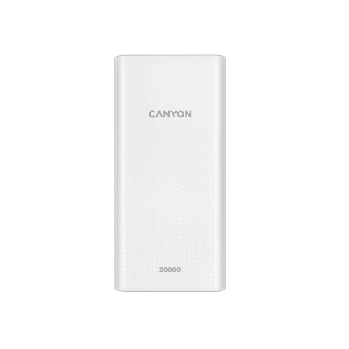 Портативный аккумулятор Canyon PB-2001 (CNE-CPB2001W), белый