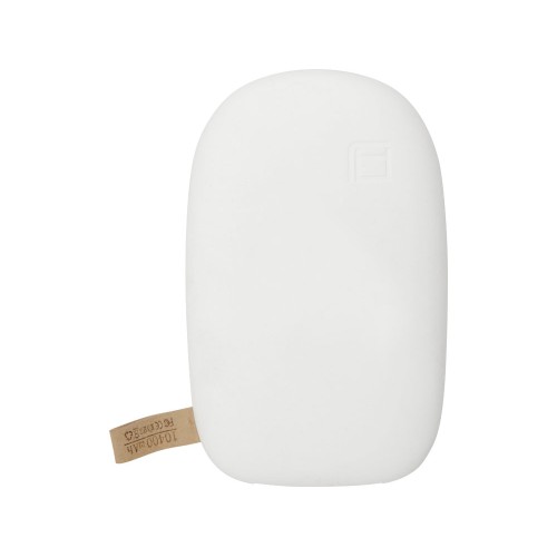 Внешний аккумулятор в форме камня «Stone», 10400 mAh, белый