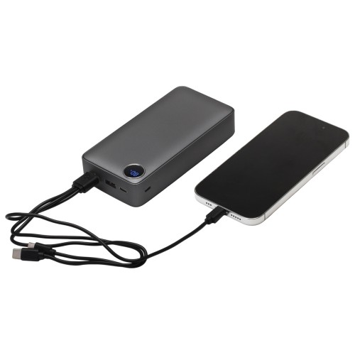 Внешний аккумулятор «Mild Pro» c быстрой зарядкой QC/PD, 20 000 mAh, серый