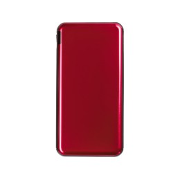 Внешний аккумулятор «Forge» v.2, металл, 10000mah, красный