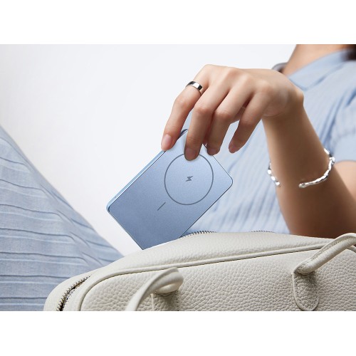 Внешний аккумулятор Xiaomi Super Slim Magnetic Power Bank 5000 Blue