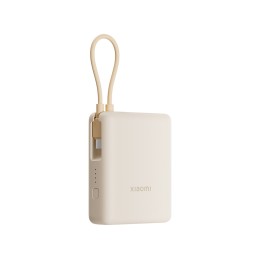 Внешний аккумулятор со встроенным кабелем Xiaomi 33W Power Bank 10000mAh (Integrated Cable) Tan GL