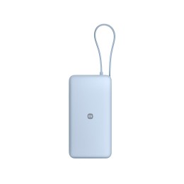 Внешний аккумулятор со встроенным кабелем Xiaomi 67W Power Bank 20000 (Integrated Cable) Ice Blue