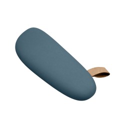 PB_Small_stone Универсальное зарядное устройство power bank в форме камня. 2600MAH. Темно-синий (чистый хлястик)