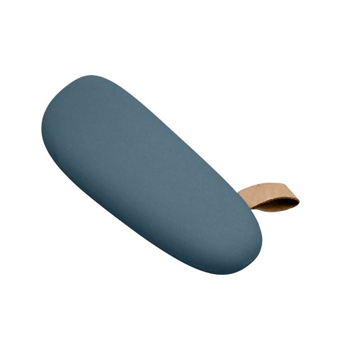 PB_Small_stone Универсальное зарядное устройство power bank в форме камня. 2600MAH. Темно-синий (чистый хлястик)