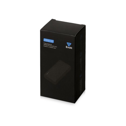 Внешний аккумулятор Evolt "Mini-10", 10000 mAh, белый