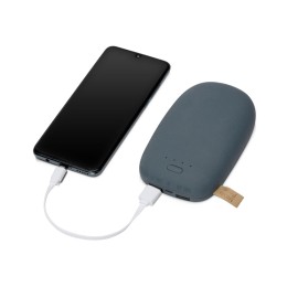 Внешний аккумулятор в форме камня «Stone», 10400 mAh, темно-серый