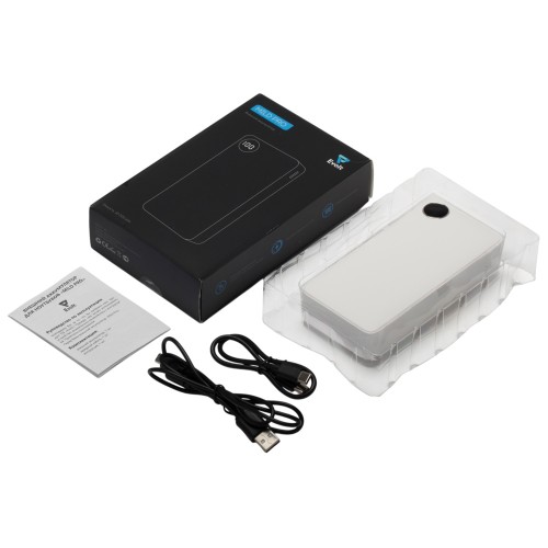 Внешний аккумулятор «Mild Pro» c быстрой зарядкой QC/PD, 20 000 mAh, белый