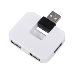 USB Hub "Gaia" на 4 порта, белый