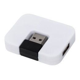 USB Hub "Gaia" на 4 порта, белый