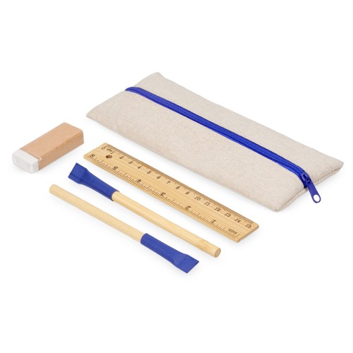 Канцелярский набор "Bilbao", синий