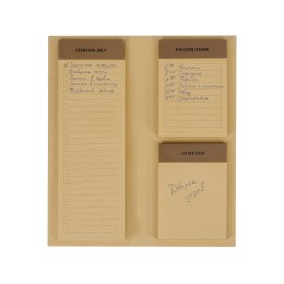 Планер с отрывными листами "Write & Plan", натуральный