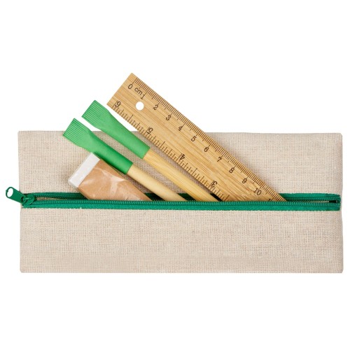 Канцелярский набор "Bilbao", зеленый